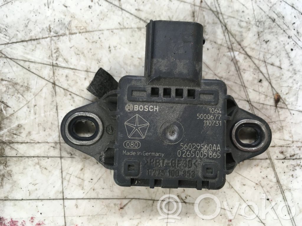 Lancia Voyager ESP acceleration yaw rate sensor 