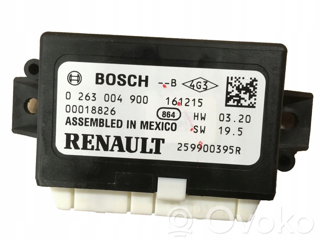 Renault Megane IV Unité de commande, module PDC aide au stationnement 