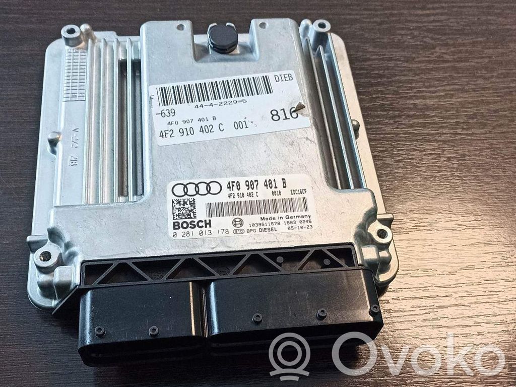 Engine control unit/module   4F0907401B,4F2910402C