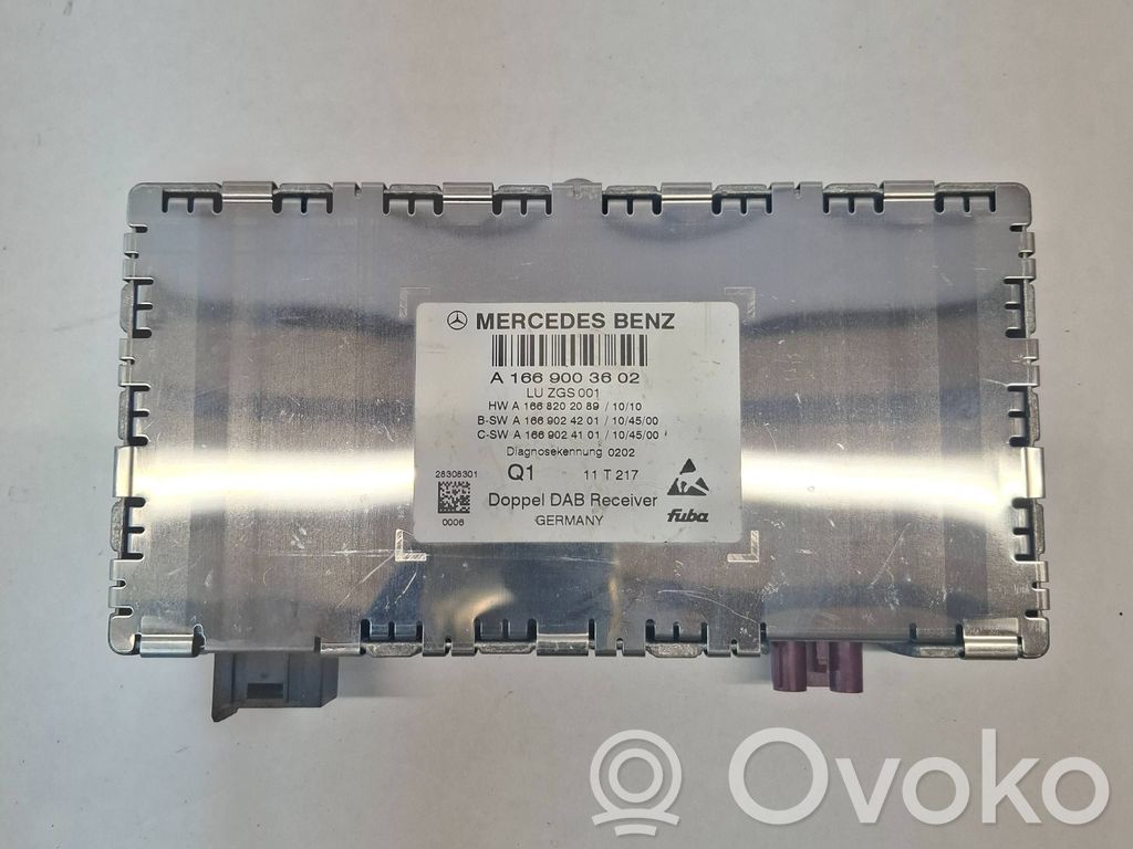 Mercedes-Benz C W204 Unitate control antenă 