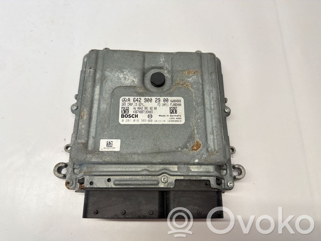 Mercedes-Benz ML W164 Engine control unit/module 