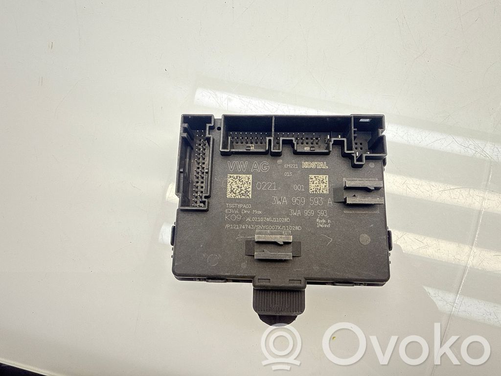 Volkswagen Golf VIII Unité de commande module de porte 