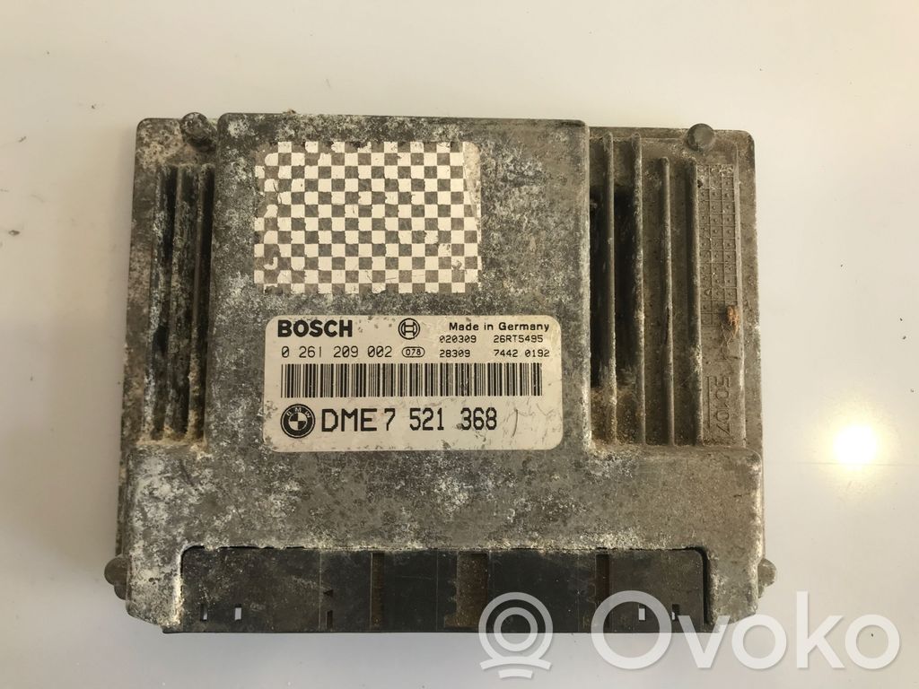 BMW 7 E65 E66 Engine control unit/module 