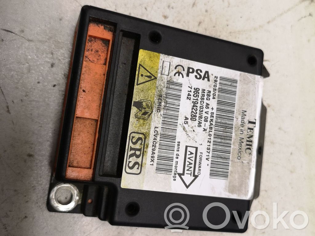 Citroen C3 Airbag control unit/module 
