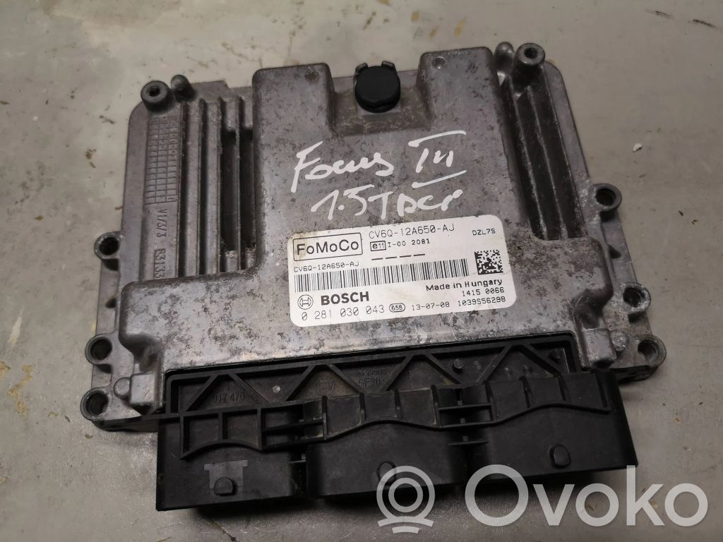 Ford Focus Unidad de control/módulo del motor 