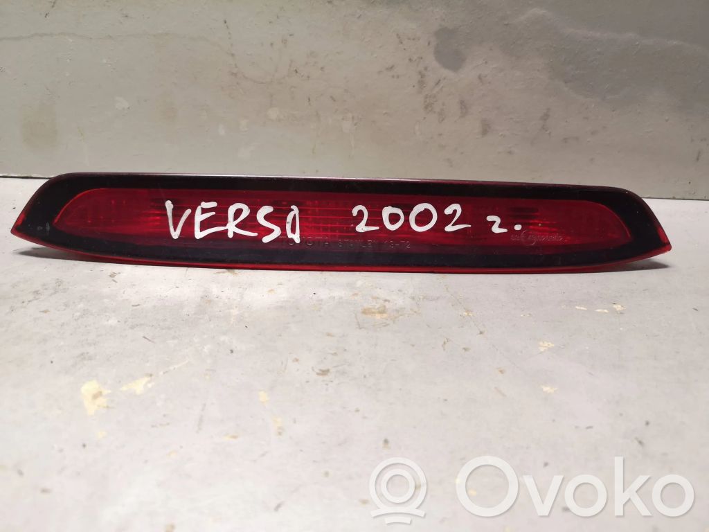 Toyota Corolla Verso E121 Kolmas/lisäjarruvalo 