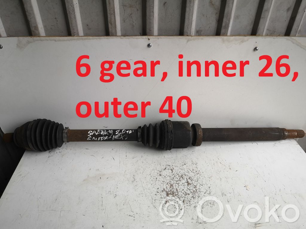 Front driveshaft