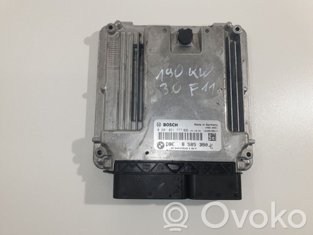 BMW 5 F10 F11 Engine control unit/module 
