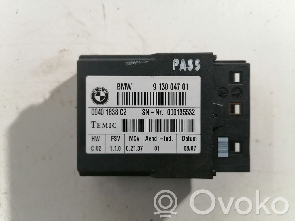 BMW 3 E92 E93 Seat belt warning relay 