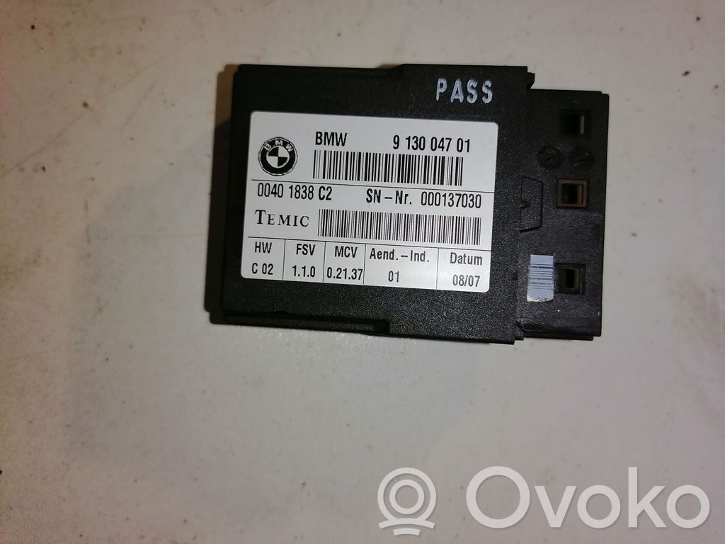 BMW 3 E92 E93 Seat belt warning relay 