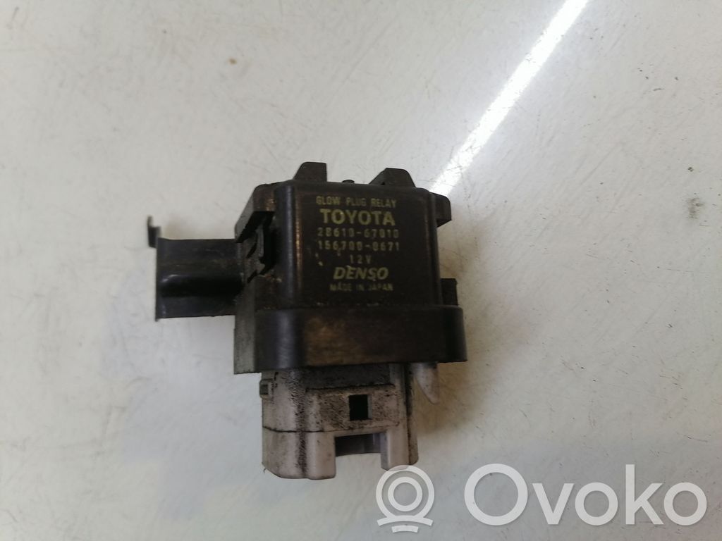 Toyota Prius (XW20) Žvakių pakaitinimo rėlė 