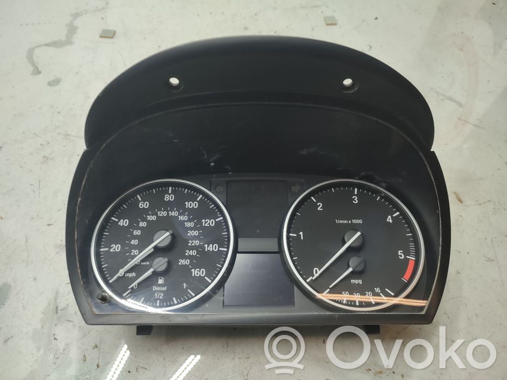 BMW 3 E90 E91 Speedometer (instrument cluster) 