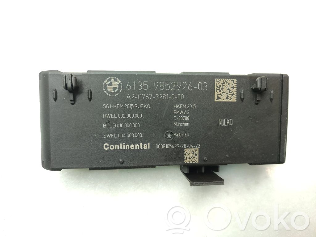 BMW X2 F39 Tailgate/trunk control unit/module 