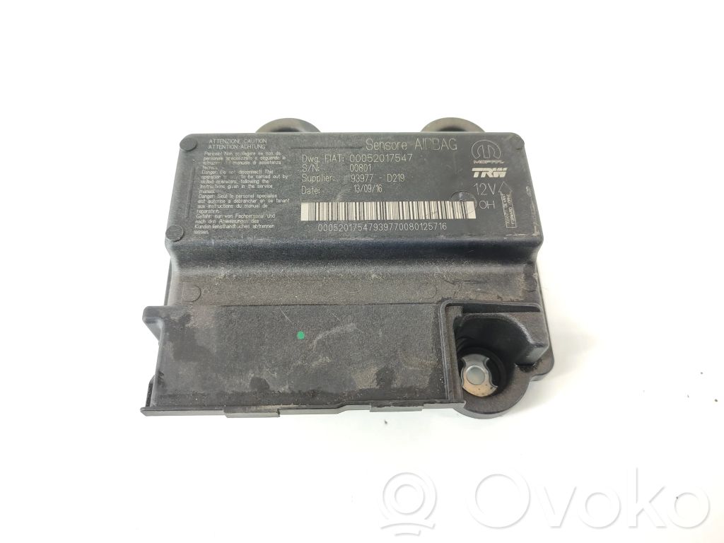 Fiat Tipo Airbag control unit/module 