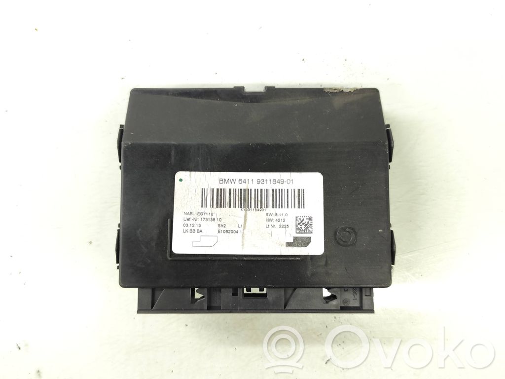 BMW 3 F30 F35 F31 Air conditioning/heating control unit 