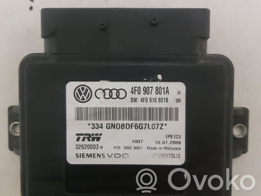 Module de commande de frein à main   4F0907801A