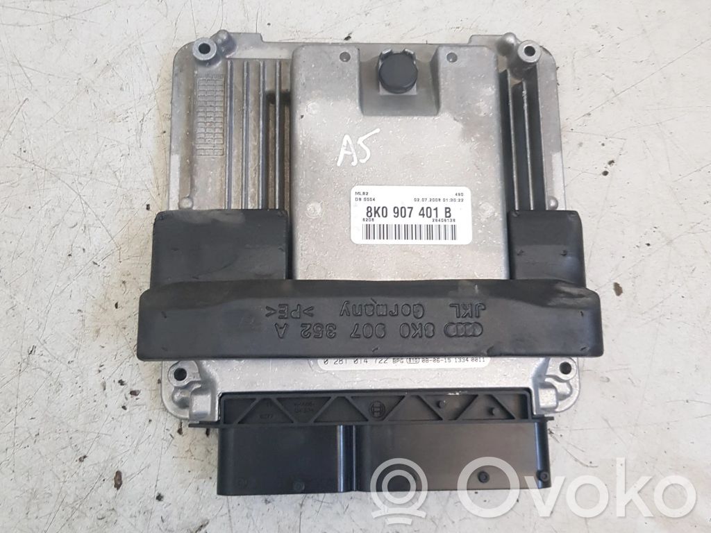 Audi A5 8T 8F Engine control unit/module 