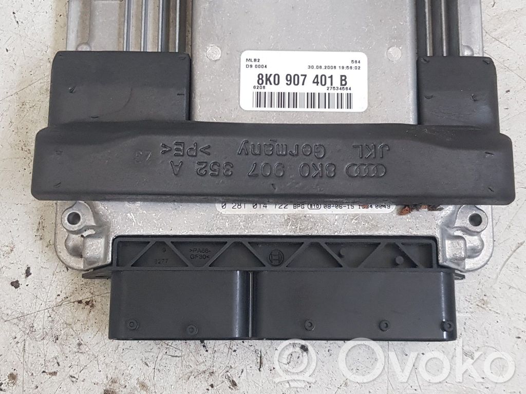 Audi A4 S4 B8 8K Engine control unit/module 