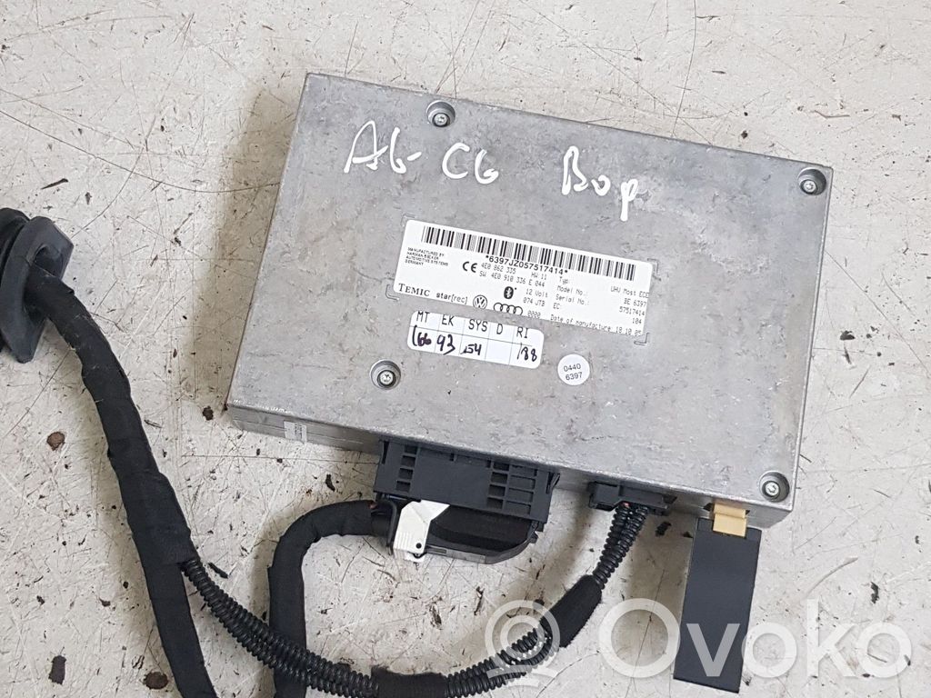 Unidad de control/módulo de bluetooth   4E0862335,4E0910336E