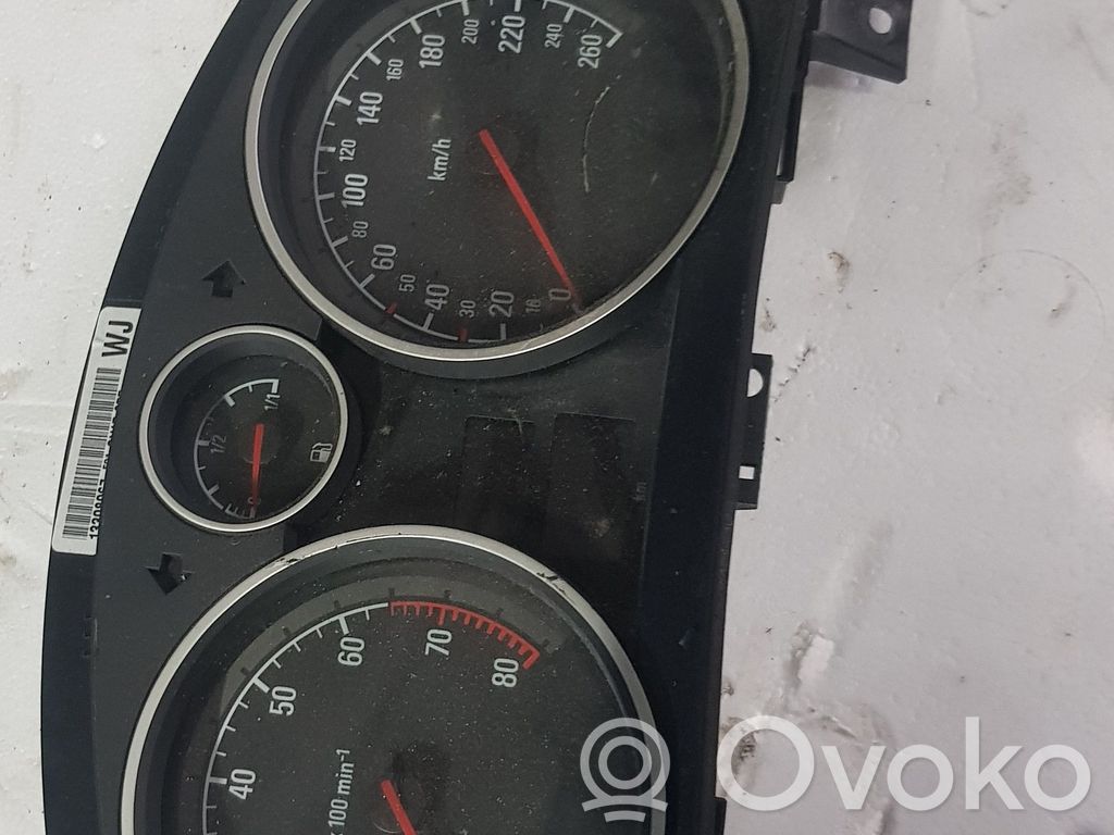 Opel Zafira B Tachimetro (quadro strumenti) 