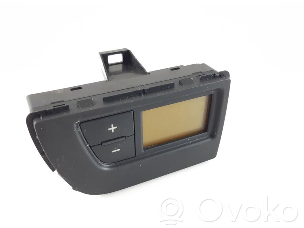 Citroen C4 I Picasso Air conditioning/heating control unit 