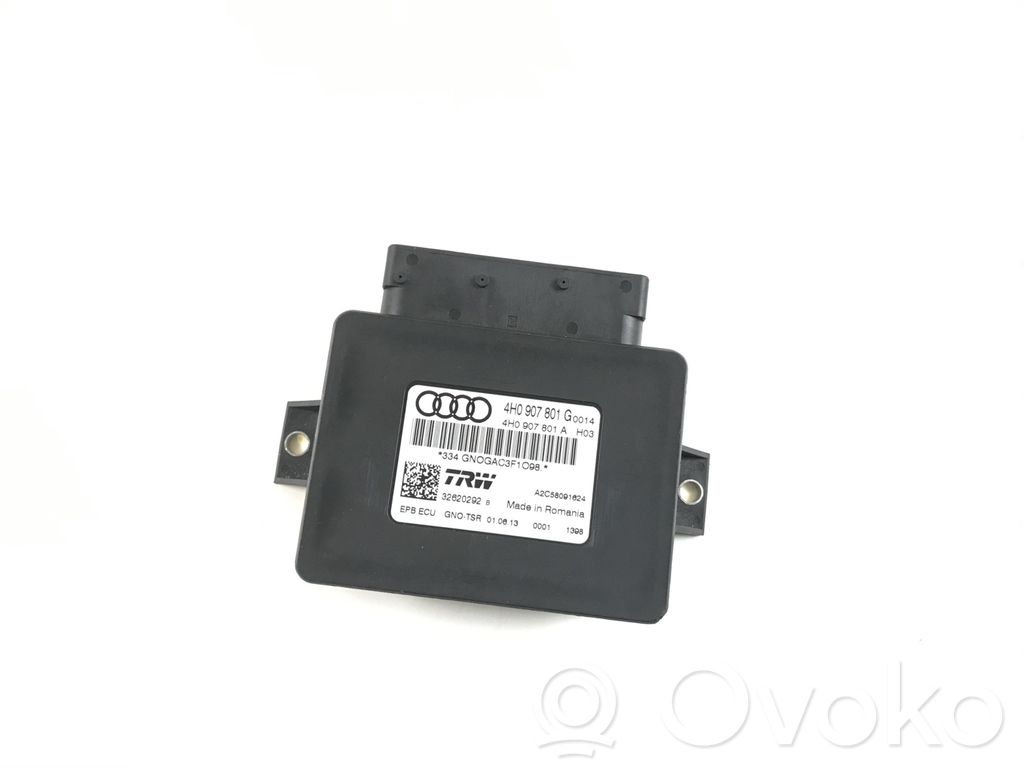 Audi A6 S6 C7 4G Module de commande de frein à main 