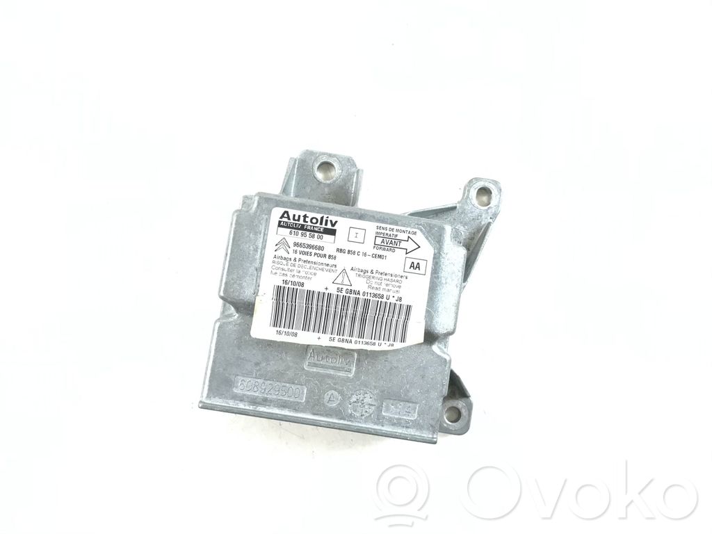 Citroen C4 I Picasso Airbag control unit/module 