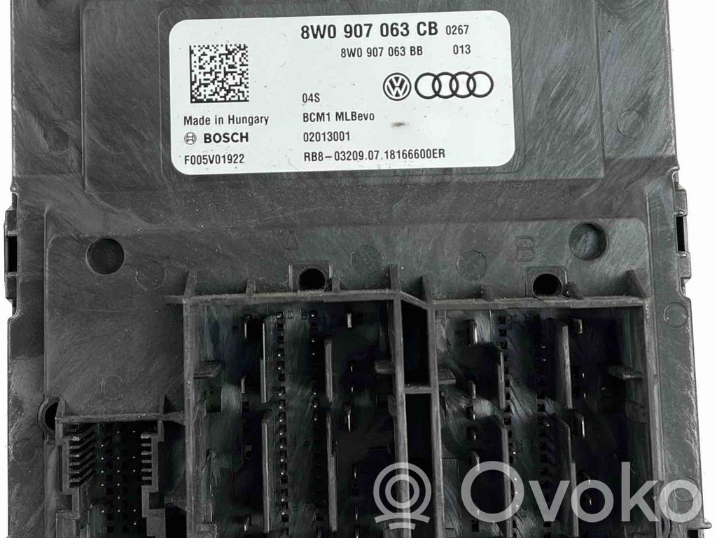 Audi A4 S4 B9 Module confort 