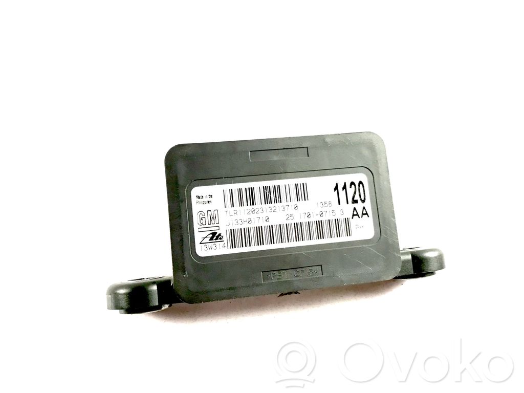 Opel Astra J ESP acceleration yaw rate sensor 