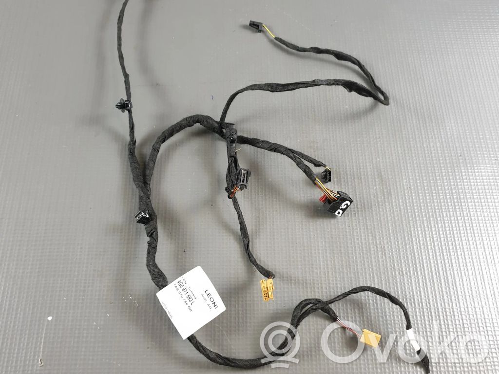 Audi A6 C7 Cableado de puerta trasera 