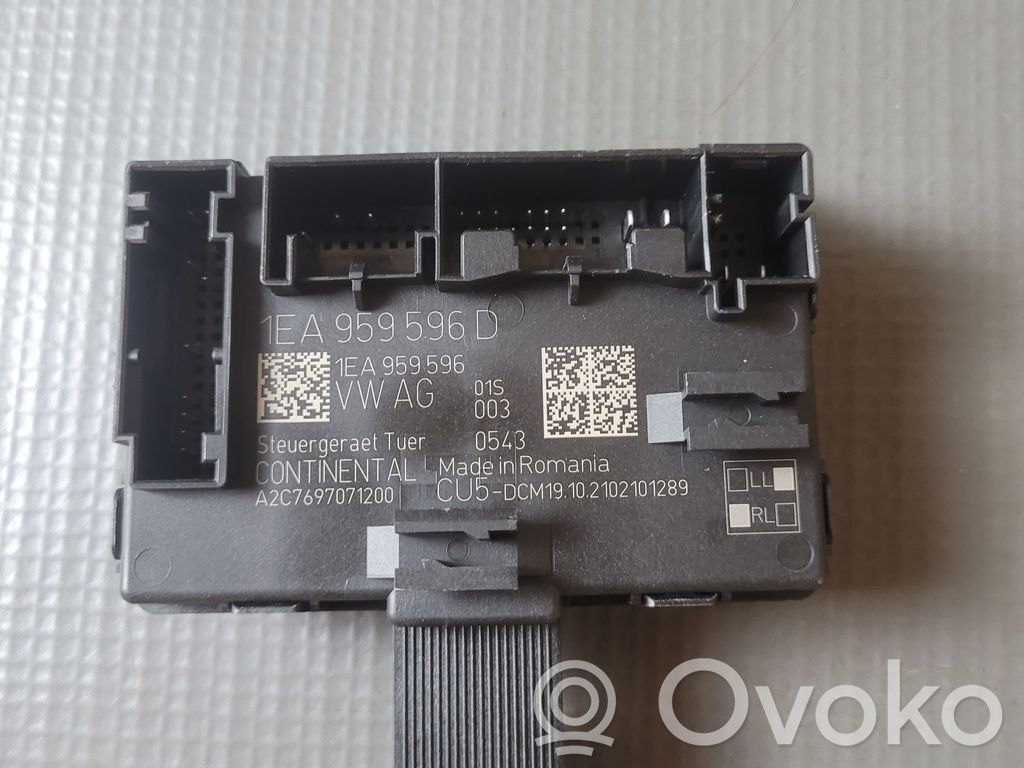 Volkswagen ID.4 Unité de commande module de porte 