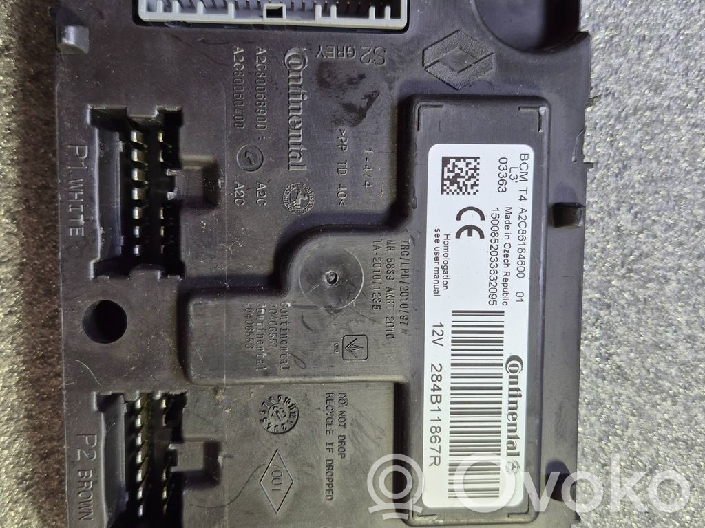 Renault Captur Comfort/convenience module 
