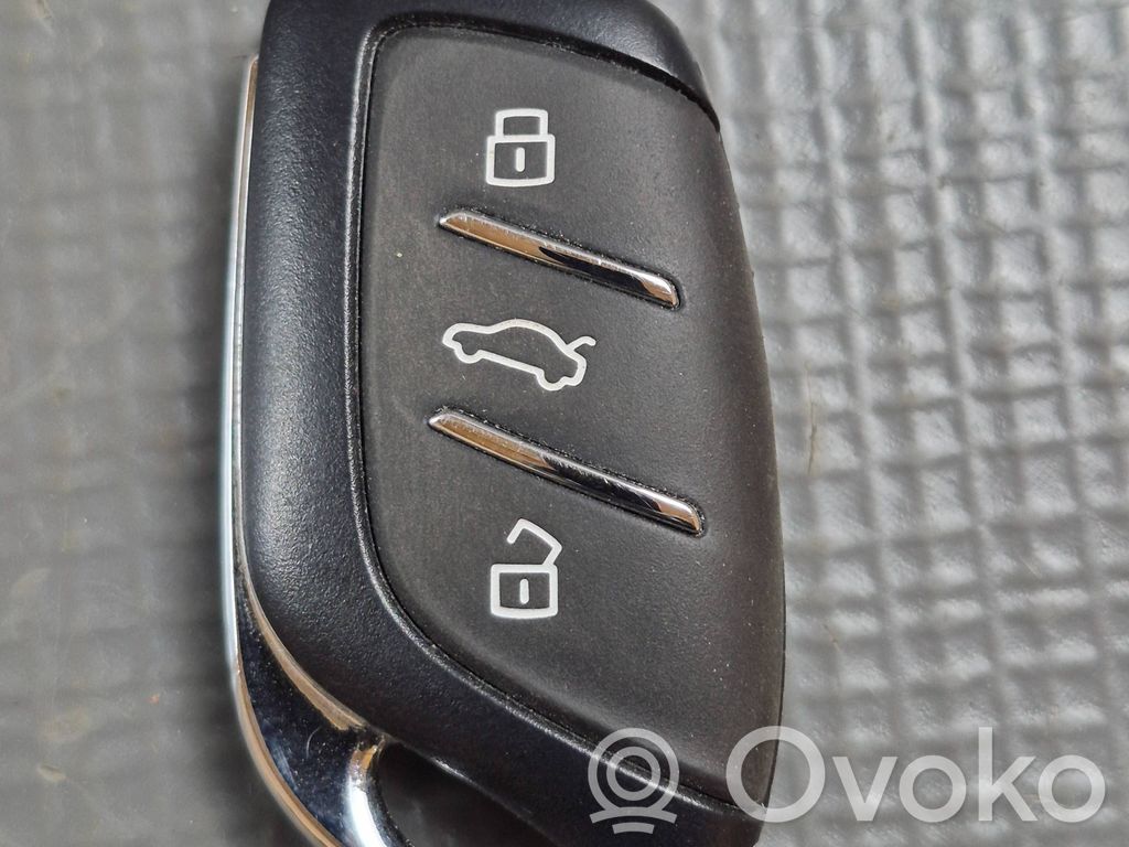 MG ZS Virta-avain/kortti 