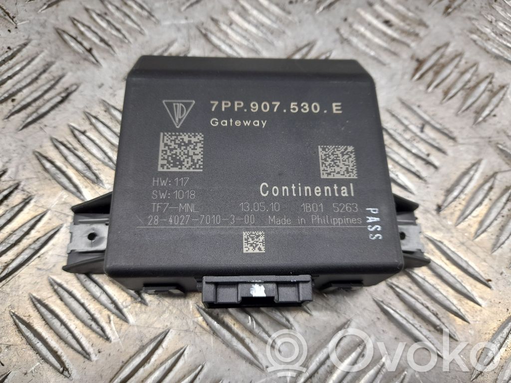 Porsche Cayenne (92A) Módulo de control Gateway 