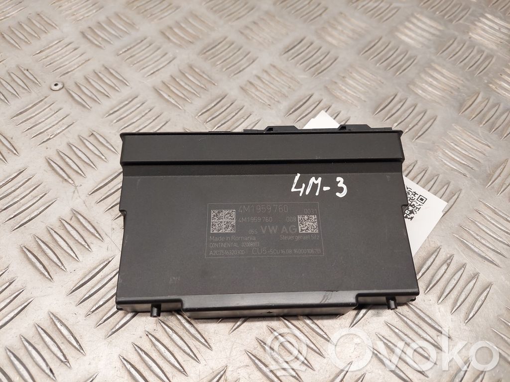Seat control module   4M0959760