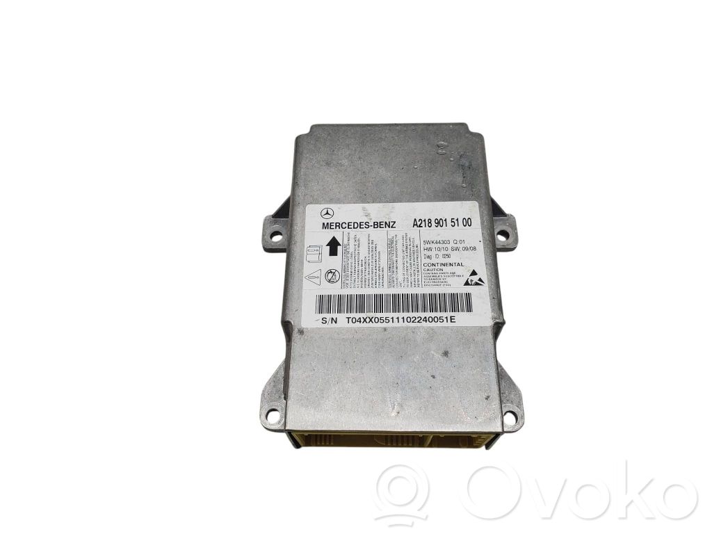 Sterownik / Moduł Airbag   A2189015100,5WK44303,E0435051