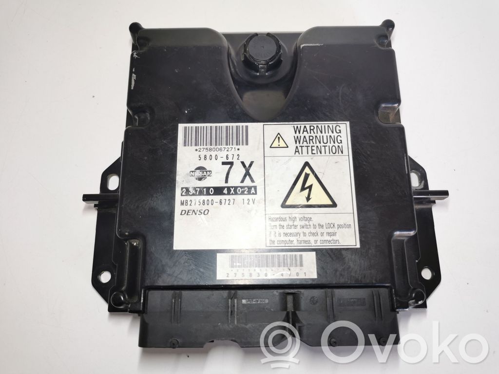 Nissan Navara D40 Engine control unit/module 