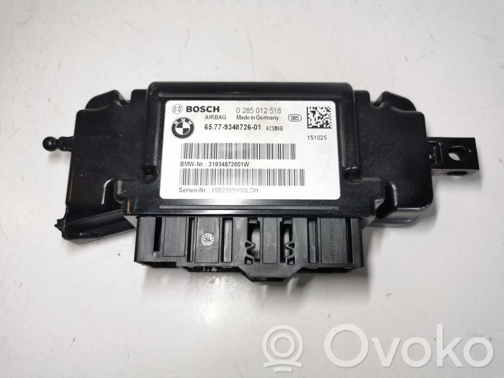 BMW 1 F20 F21 Airbag control unit/module 