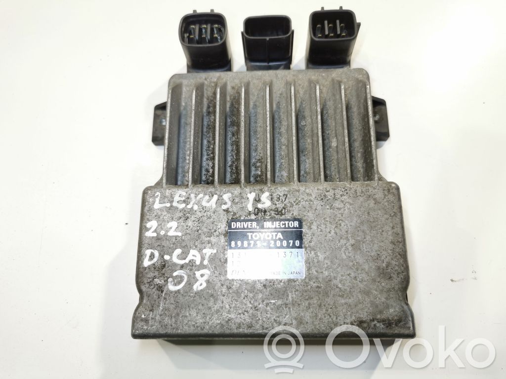Lexus IS 220D-250-350 Fuel injection control unit/module 