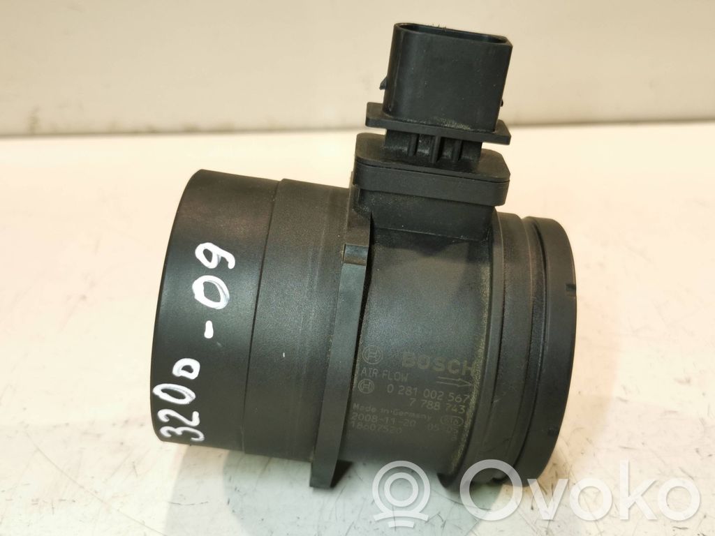Mass air flow meter   7788743,18607520
