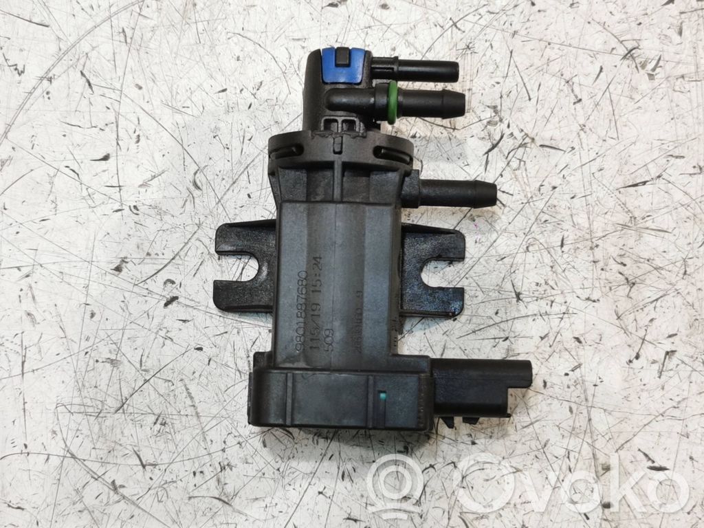 Électrovanne turbo   9801887680,26639160,115191524,0009801887680,1618KC,1618QH,1618QQ,9674084680,9674091680,9810400480