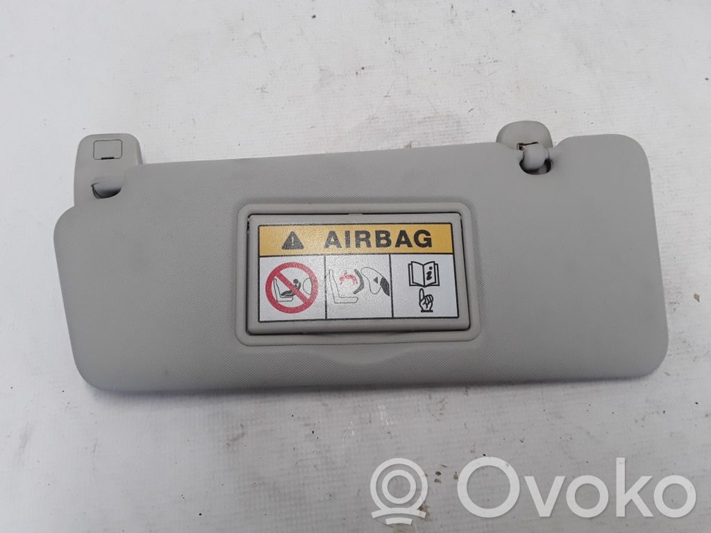 Renault Zoe Sun visor 
