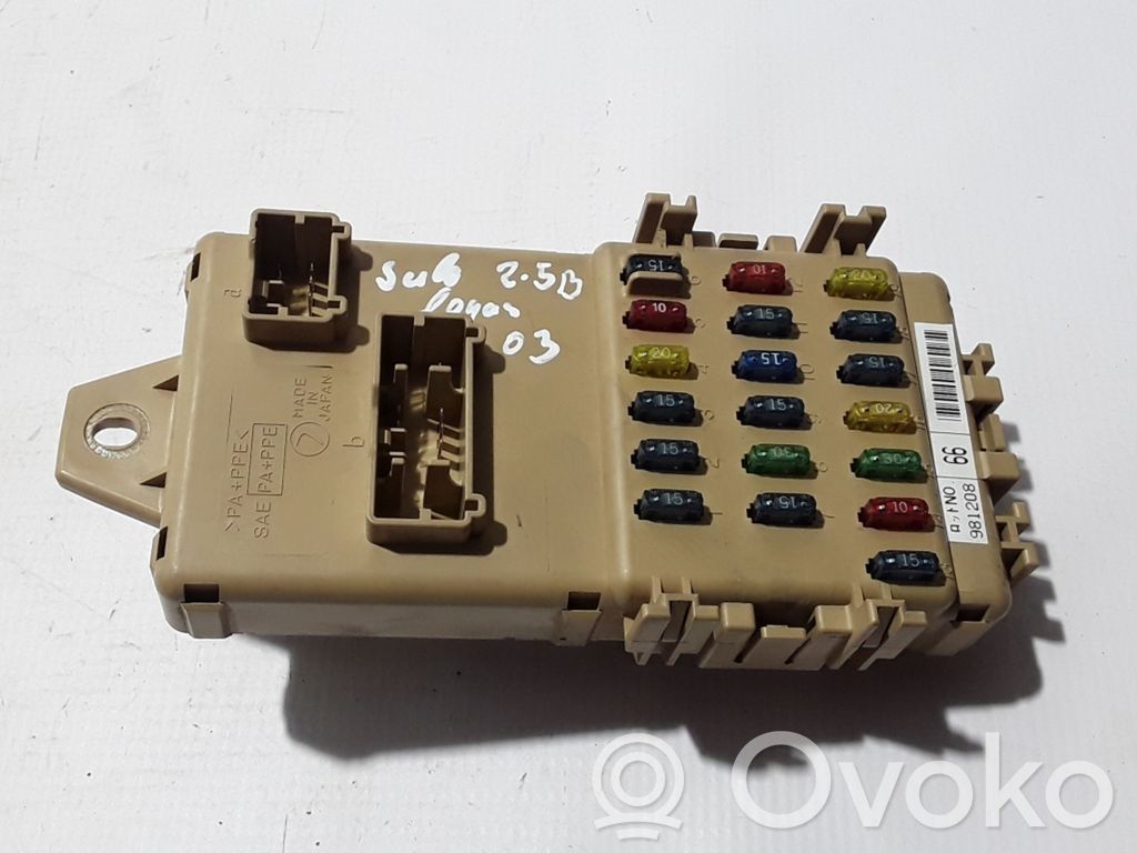 Subaru Legacy Drošinātāju bloks 