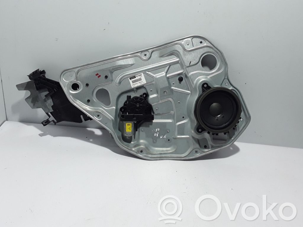 Volvo V70 Mechanizm podnoszenia szyby tylnej bez silnika 