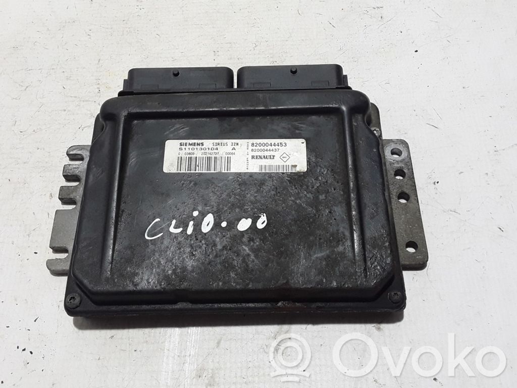 Renault Clio II Engine control unit/module 