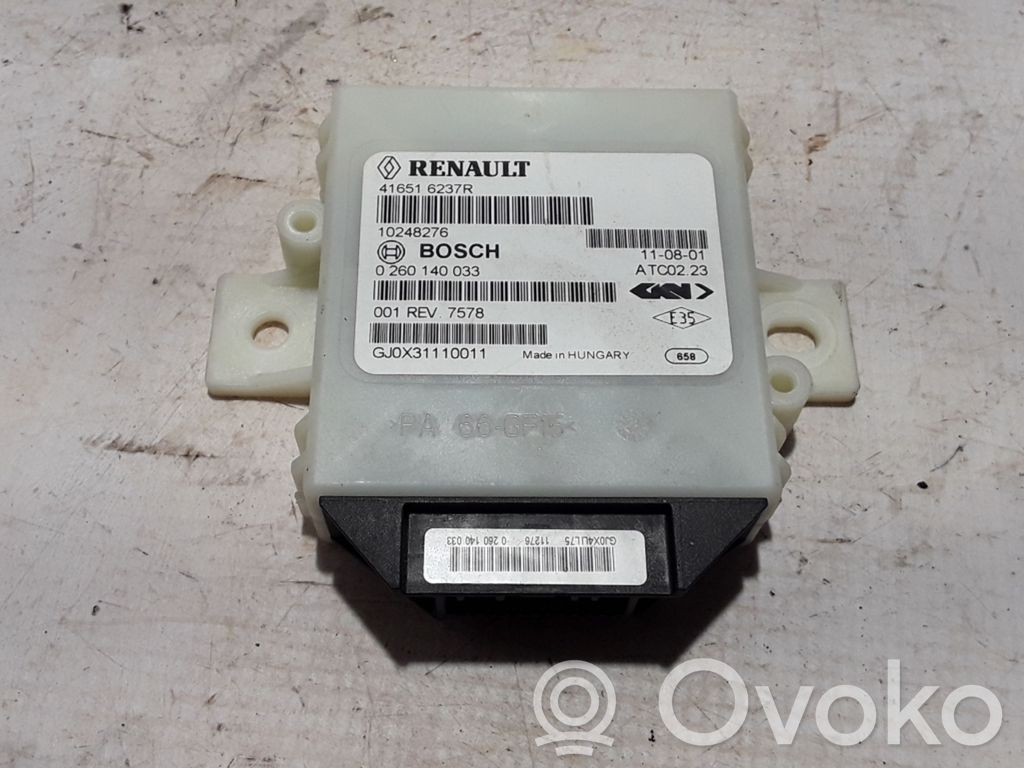 Dacia Duster Other control units/modules 