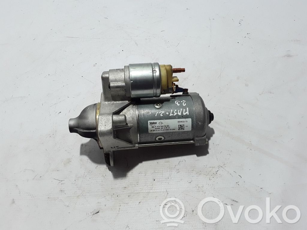 Motor de arranque   233009813R