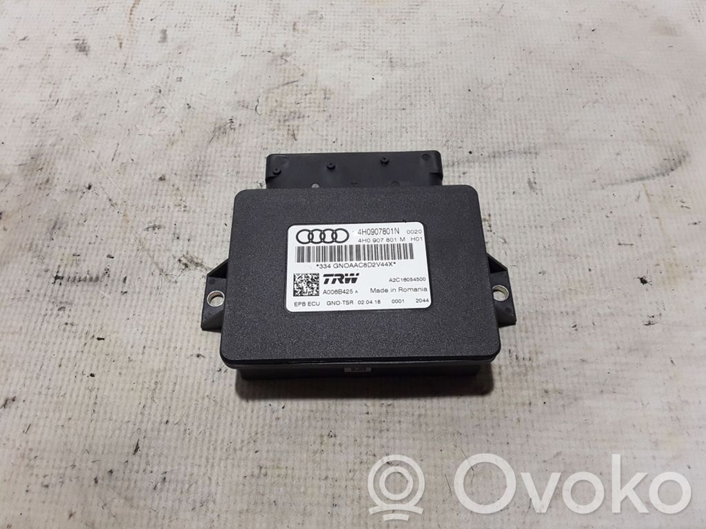Audi A6 S6 C7 4G Modul de control frână de mână 