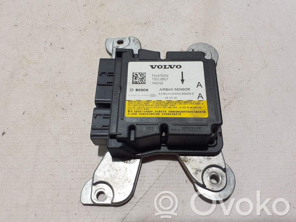 Volvo S60 Airbag control unit/module 