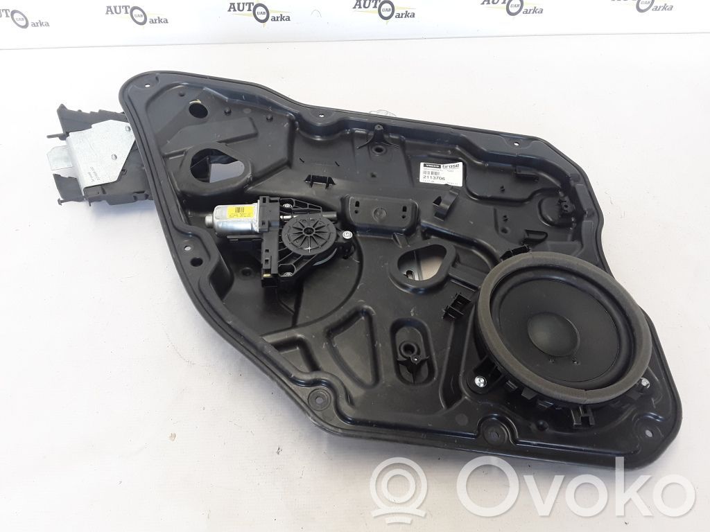 Volvo S60 Meccanismo di sollevamento del finestrino posteriore senza motorino